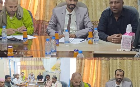 اجتماع بسيؤن يناقش أوضاع فروع مكاتب البريد والتوفير البريدي بوادي حضرموت