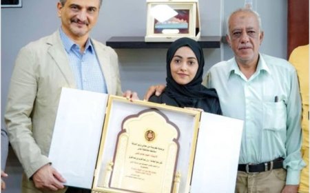 محافظ العاصمة عدن يكرم الطالبة روان الأولى على الثانوية بالقسم العلمي مشيدا بدور أسرتها في تشجيعها..