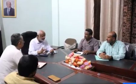 محافظ الحديدة الحسن الطاهر  يوقع اتفاقية إزالة العوائق لتعزيز التعليم والمياه بالخوخة..