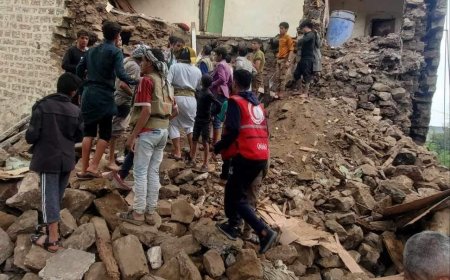 عاجل: صورة أولية..إنهيار منزل فوق ساكنيه في اب (حصيلة للوفيات)