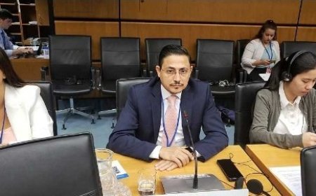 سفير اليمن في النمسا يجدد رفض بلادنا المطلق لأعمال القرصنة البحرية والهجمات الحوثية الارهابية ..