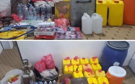 مكافحة مخدرات المهرة تضبط مصنعا لصناعة الخمور بالعاصمة الغيضة..