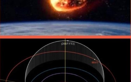 كويكب في مسار مباشر تصادمي مع الارض خلال 270 يوما...