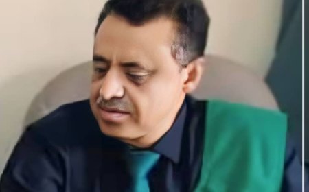 القاضي منصور القباطي قيادة استثنائية في محكمة المواسط والمعافر الابتدائية رغم التحديات