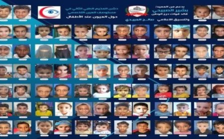 نجاح باهر لـ"المخيم الثاني لتصحيح الحول": اكثر من 80 طفلاً يستعيدون بصيرتهم بفضل دعم درع الوطن...