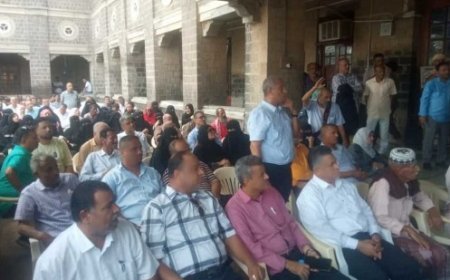 الاتحاد العام لنقابات عمال الجنوب يدشن الدورة الانتخابية لدوائر ميناء عدن..