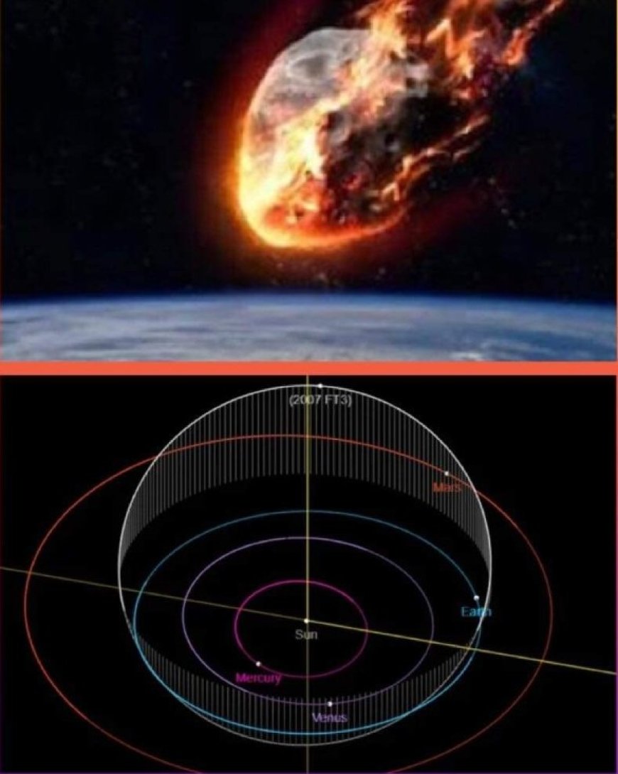 كويكب في مسار مباشر تصادمي مع الارض خلال 270 يوما...