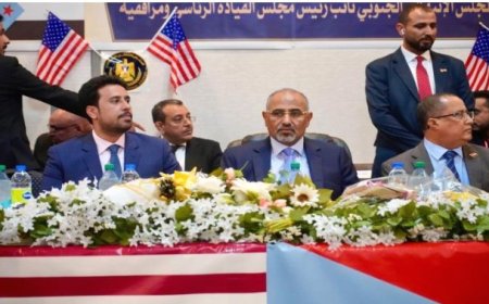 الزبيدي يؤكد من كاليفورنيا المضي في المسار الذي رسمته دماء شهدائنا حتى تحقيق تطلعات شعبنا في استعادة دولته..