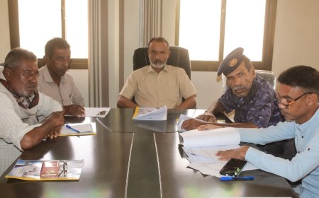 مدير عام بروم ميفع يترأس إجتماع المكتب التنفيذي بالمديرية