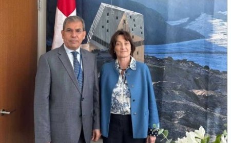 سفير اليمن في الأمم المتحدة  يبحث مع رئيس مجلس الأمن الدولي جهود إحلال السلام في اليمن..
