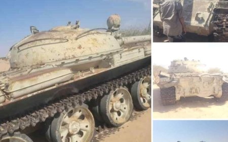 في سابقة هي الأولى من نوعها.. صفحة متخصص بالسوق في عدن تعرض 3 دبابات نوع T62 للبيع (صورة)
