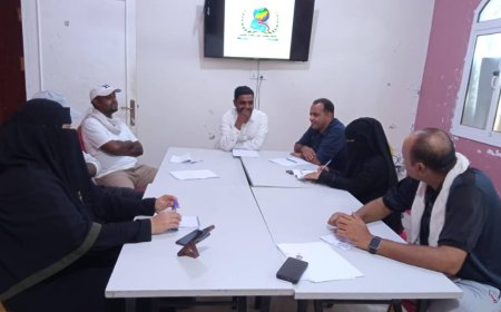 الإدارة التنفيذية للصندوق الخيري للطلاب المتفوقين تناقش اليه عمل صرف مستحقات الطلاب وفقا والآلية الجديدة