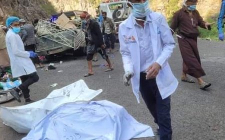 بسبب إنفجار خزان الوقود وفاة 11 مواطن في صنعاء 