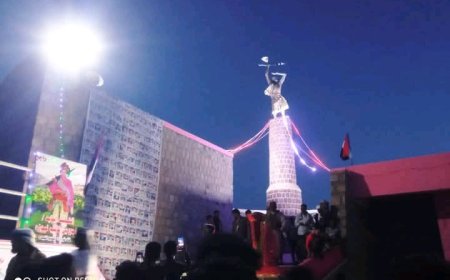 إيقاد شعلة الذكرى الـ 61 لثورة 14 أكتوبر في الحبيلين: صرح تاريخي بلا عناية