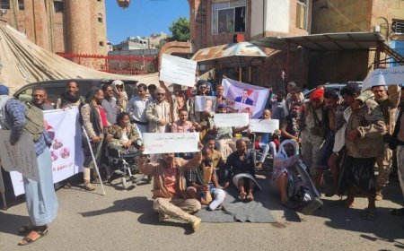 توجيهات رئاسية بتسفير 44 جريح بتعز للعلاج في الخارج..