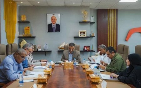 محافظ العاصمة عدن وزير الدولة يشيد بالجهود المبذولة من قبل صندوق النظافة ودوره في أعمال التشجير..