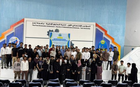 نيابة رئاسة جامعة تعز لشؤون الطلبة، تُكرّم فريق جوالة الجامعة تقديرا لدورهم وإسهاماتهم في إنجاح وتنظيم فعاليات المؤتمرات العلمية..
