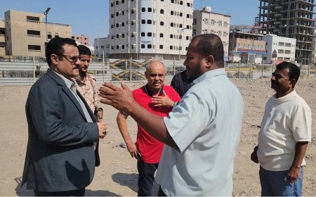 مدير عام المنصورة يدشن إنشاء حديقة جديدة في شارع التسعين..