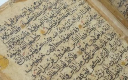 غدا الخميس ..بيع مخطوط يمني نادر من القران الكريم في مزاد بلندن..
