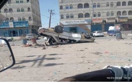 إصابة (4) أشخاص جراء حادث مروري مروع في العاصمة عدن..