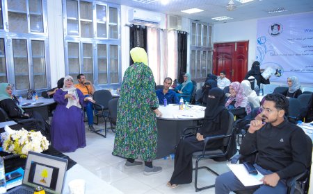 مركز المرأة بجامعة عدن ينظم ورشًا تدريبية خاصة بالعنف القائم على النوع الاجتماعي