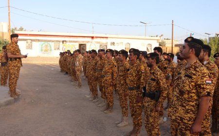 شرطة المنشآت بمأرب تختتم الدورة التنشيطية الثالثة  للضباط والصف  من منتسبيها..