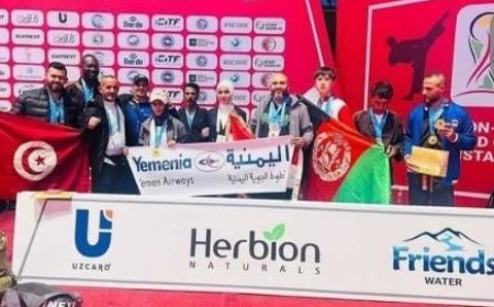 4 ميداليات يحصدها متسابقو اليمن في بطولة أوزبكستان..