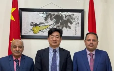 الأمين العام للحزب الاشتراكي اليمني يلتقي القائم بأعمال السفير الصيني في الرياض..