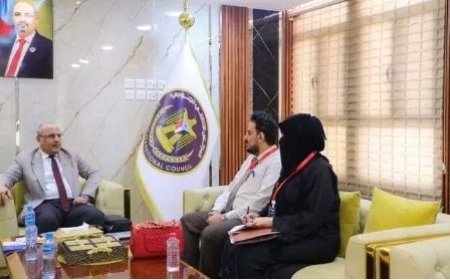 الكثيري يطَّلع على جهود الاتحاد الجنوبي للنزاهة والشفافية ومكافحة الفساد بالعاصمة عدن...