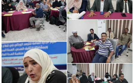 بدء ورشة عمل التوعوية الصحية للانفلونزا والالتهابات التنفسية