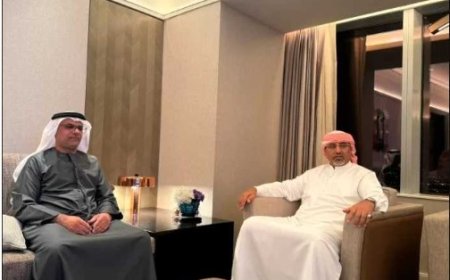 اللواء الزبيدي  يلتقي سفير دولة الامارات “الزعابي”..