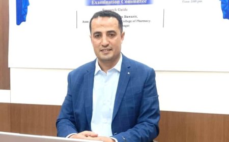 الدكتوراه بامتياز للباحث محمد عبدالجليل شمسان من جامعة بامو في الهند..