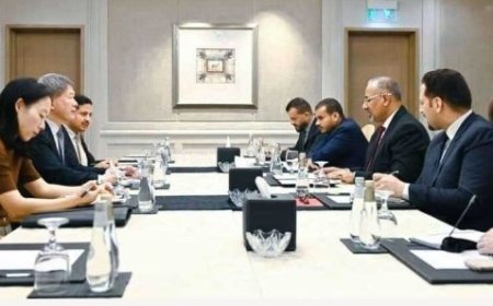 اللواء الزُبيدي يستقبل سفير كوريا الجنوبية لدى بلادنا