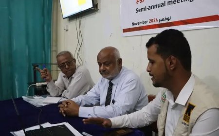 محافظ الحديدة يشيد بجهود الأنشطة التي نفذتها FMF في حيس ويشيد بجهودها..