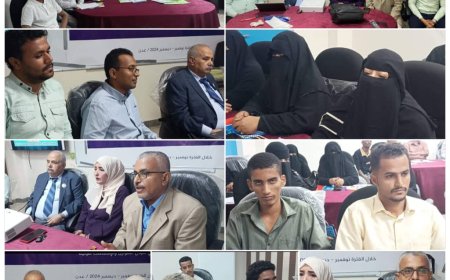 بدء دورات تدريبية لبناء قدرات متطوعي المجتمع في الطوارئ و الإسعافات الأولية 