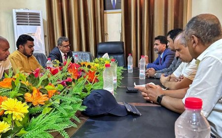 بن وهيط يناقش في عدن آليات استيراد معدات وتوزيع ونقل الغاز المنزلي وفق المعايير العالمية ..