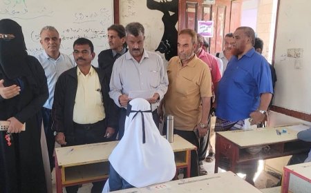 تقدم فيها "27" ألفاً و"616" طالب وطالبة موزعين على "56" مدرسة..محلي المنصورة يدشن إمتحانات الفصل الدراسي الأول للمرحلتين الأساسية والثانوية..