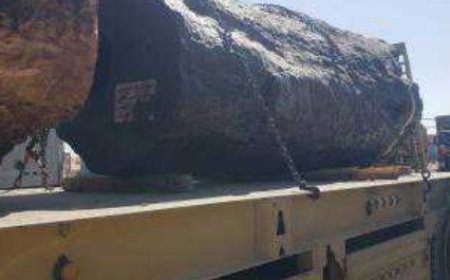 جمارك منفذ شحن تلقي القبض على عصابة بحوزتها 200 كيلو من مادة الحشيش المخدر...