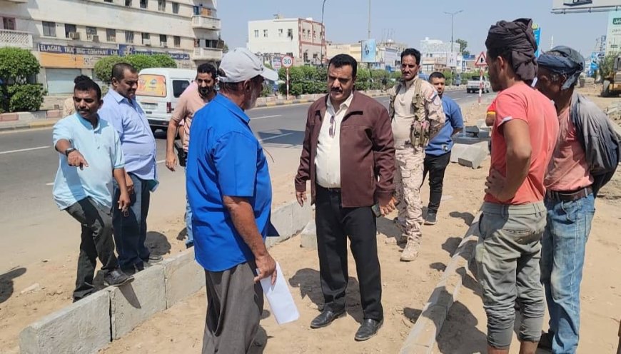 مدير عام المنصورة يثمن دور القطاع الخاص في تحسين الصورة الجمالية للمديرية..