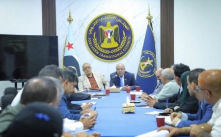 الكثيري يترأس لقاءً موسعاً برؤساء دوائر الأمانة العامة والهيئات التنفيذية بمحافظات الجنوب..