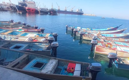 *"حضرموت" .. مؤسسة صالح عبدالرحيم بامزاحم تورد "80" محرك بحري لمشروع التنمية المستدامة للمصائد الأسماك بالمكلا