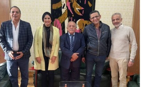 وفد نقابة الصحفيين والإعلاميين الجنوبيين يجري لقاءات خارجية برؤساء الاتحادات الصحفية العربية والأفريقية بالقاهرة..