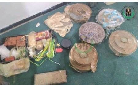 قوات الحزام الأمني تضبط عبوات وأحزمة ناسفة غرب محافظة لحج..