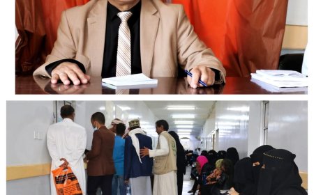 المستشفى الجمهوري بتعز يستضيف استشاري أمراض الكبد والجهاز الهضمي..