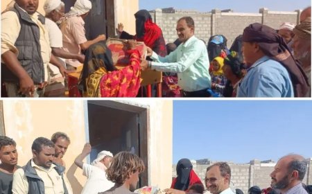 مساعدات إندونيسية تصل إلى 500 أسرة متضررة في الحيمة الساحلية بالتحيتا...