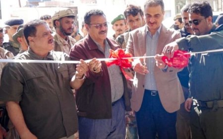وزير الدولة محافظ العاصمة عدن يفتتح المباني الجديدة لإصلاحية سجن المنصورة المركزي..