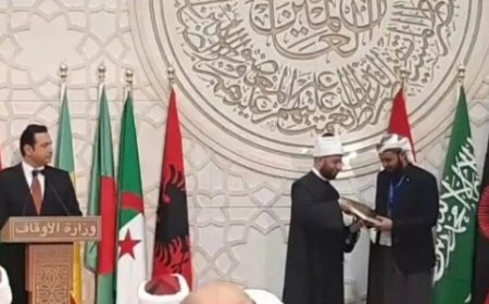 قارئ يمني يحرز المركز الثالث في مسابقة مصر العالمية لحفظ القرآن الكريم....