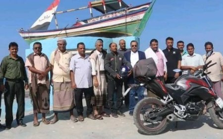 الرحالة القطيبي ينطلق من الخوخة متجهاً إلى دول شرق آسيا...