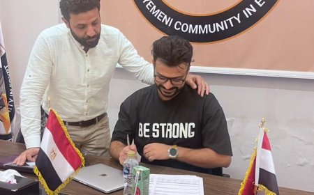 فرقة الضوء والظل المسرحية تقيم تجربة أداء للممثلين بمقر الجالية اليمنية في مصر