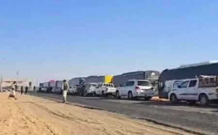 عودة معاناة المسافرين إلى الأراضي السعودية...